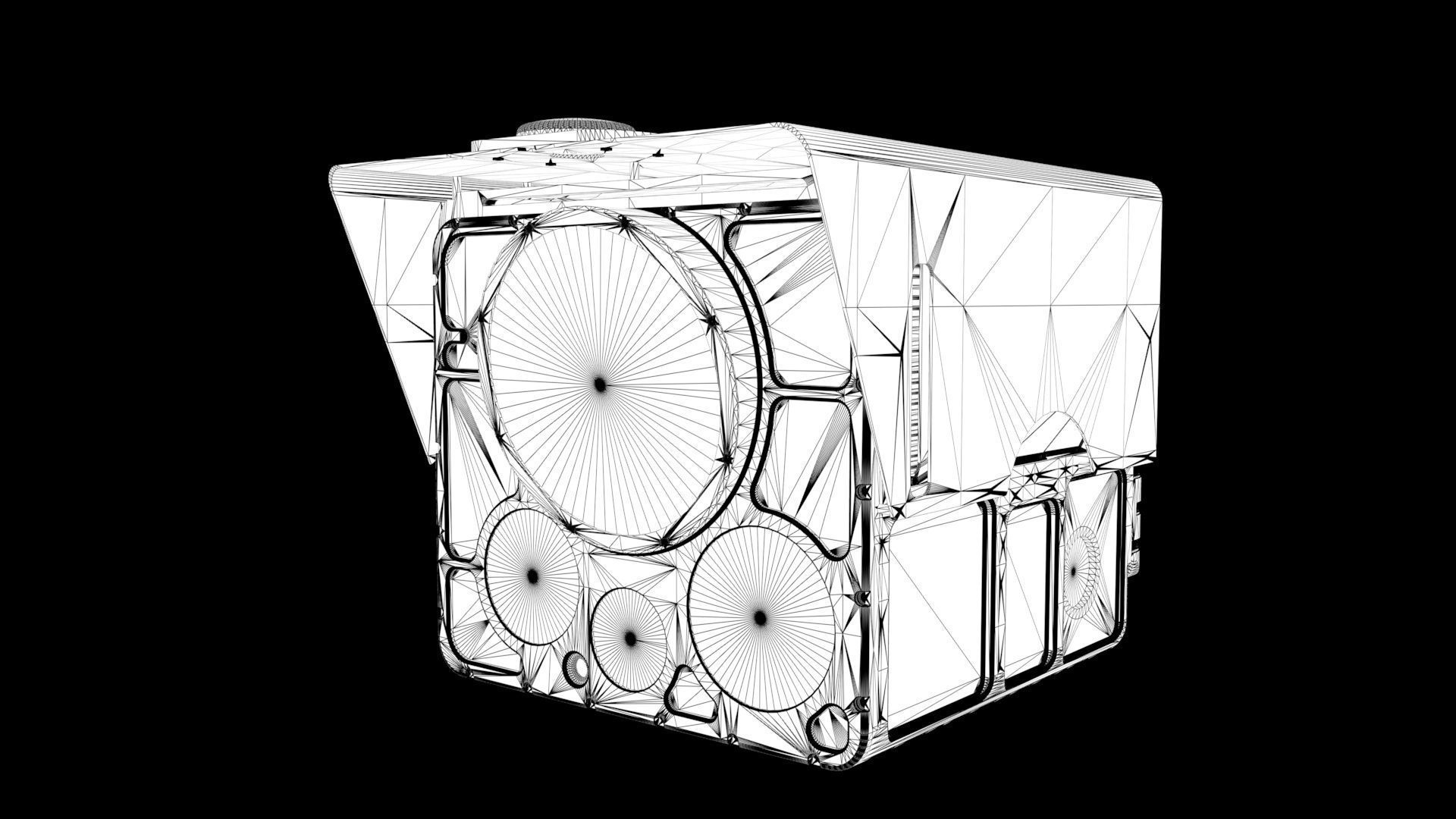 ZALY Laser Rangefinder  3D model_5