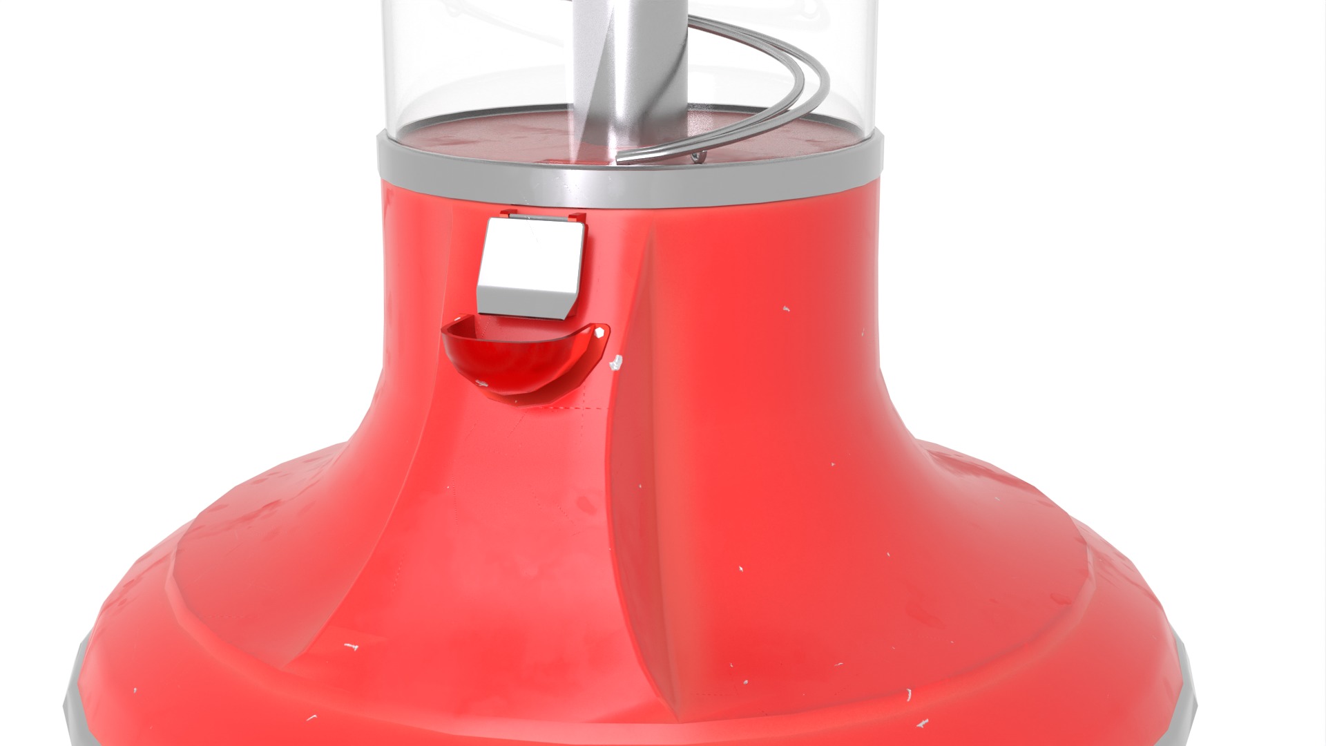 Spiral Gumball Vending Machine 3D model_7