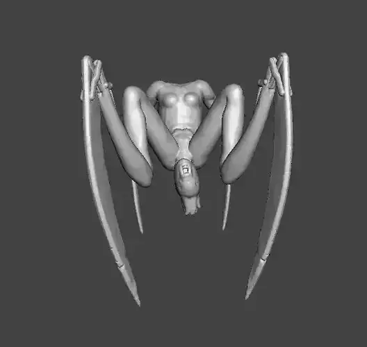 SH FEMALE NEEDLER MINIATURE MODEL HORROR FANTASY SCIFI GAMES RPG