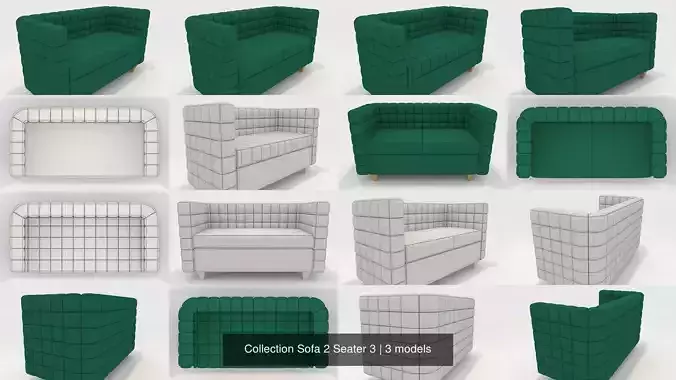 Collection Sofa 2 Seater 3