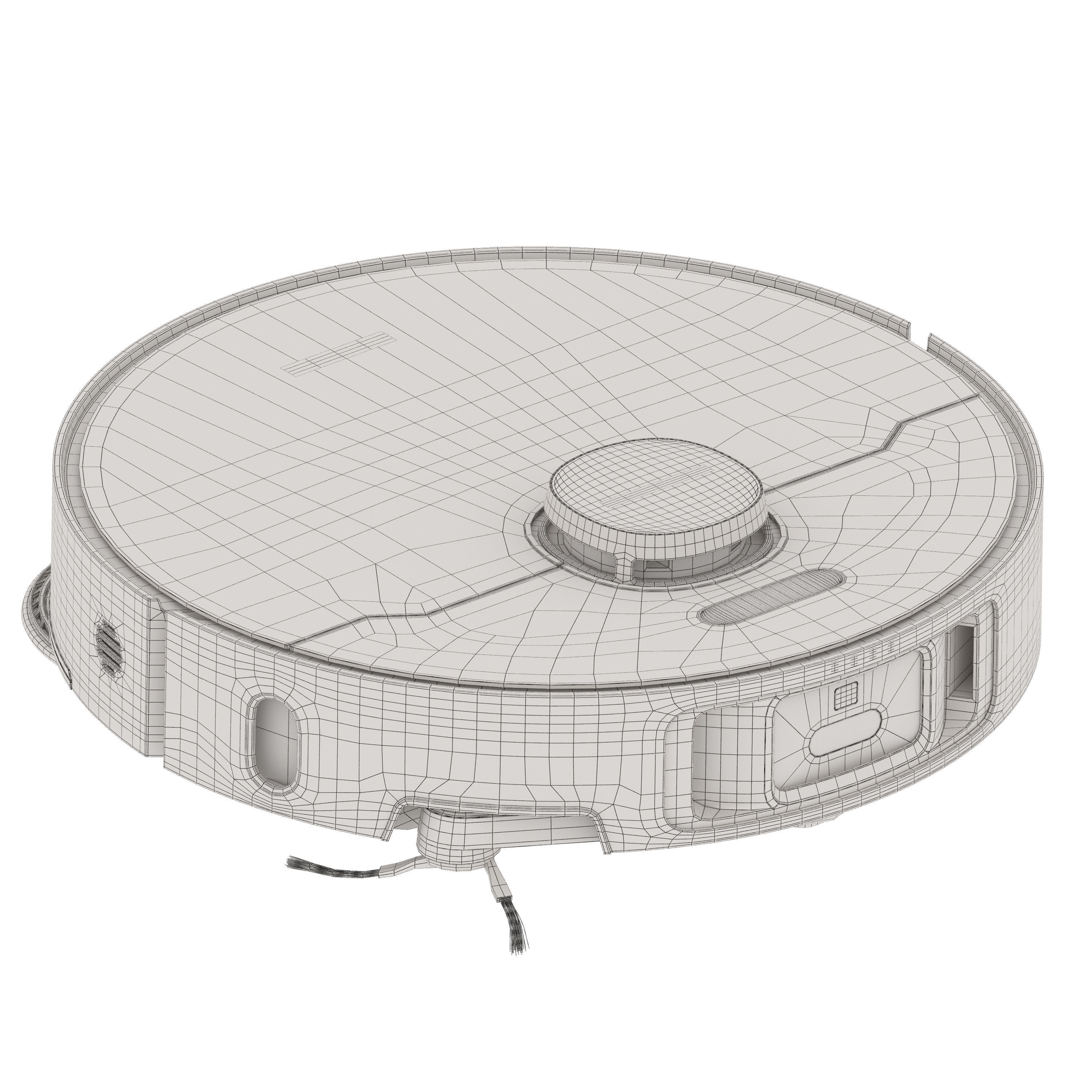 Built-in Dreame X40 Master Robot Vacuum Cleaner 3D model_6