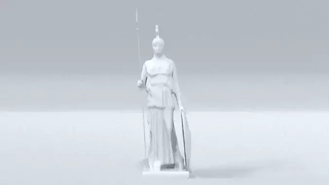 laos Statue Of Athena