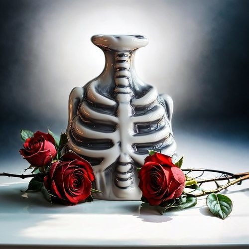 Skeleton Vase for Halloween Decor 3D print model