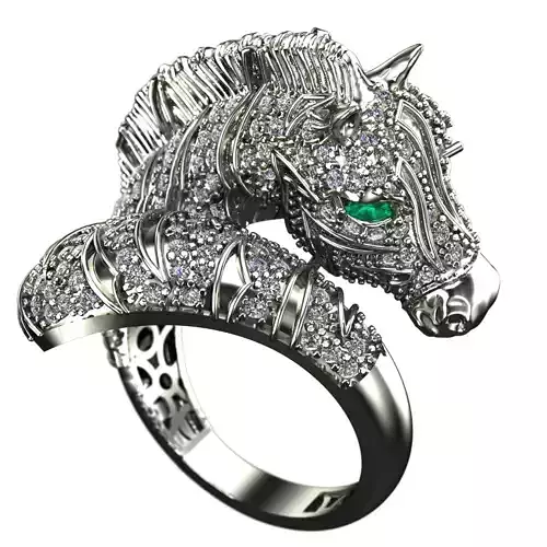 Jewel horse ring