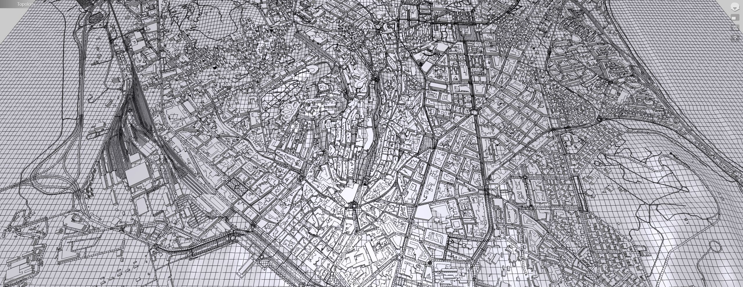 Cityscape Cagliari Italian island of Sardinia 3D model_15