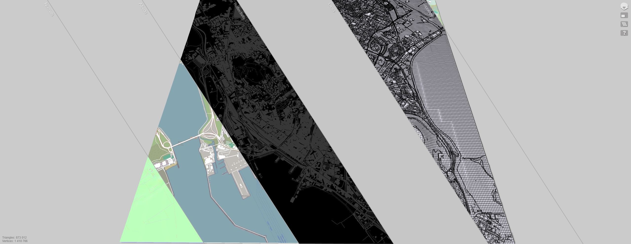 Cityscape Cagliari Italian island of Sardinia 3D model_16