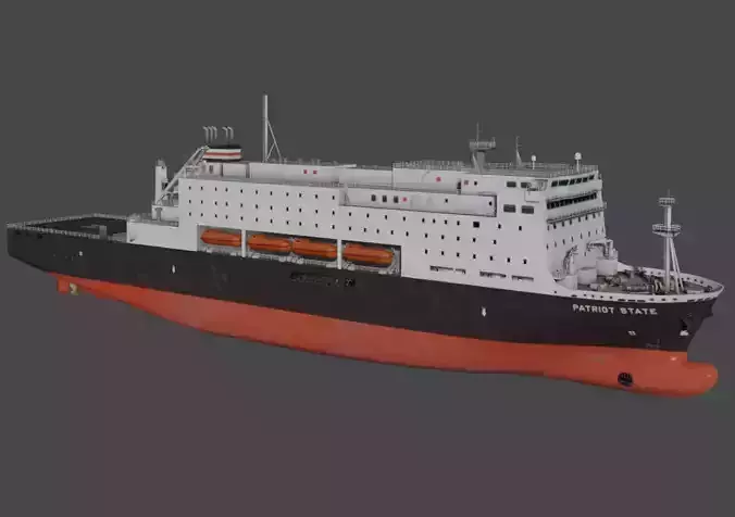 Training Ship PATRIOT STATE 3D model