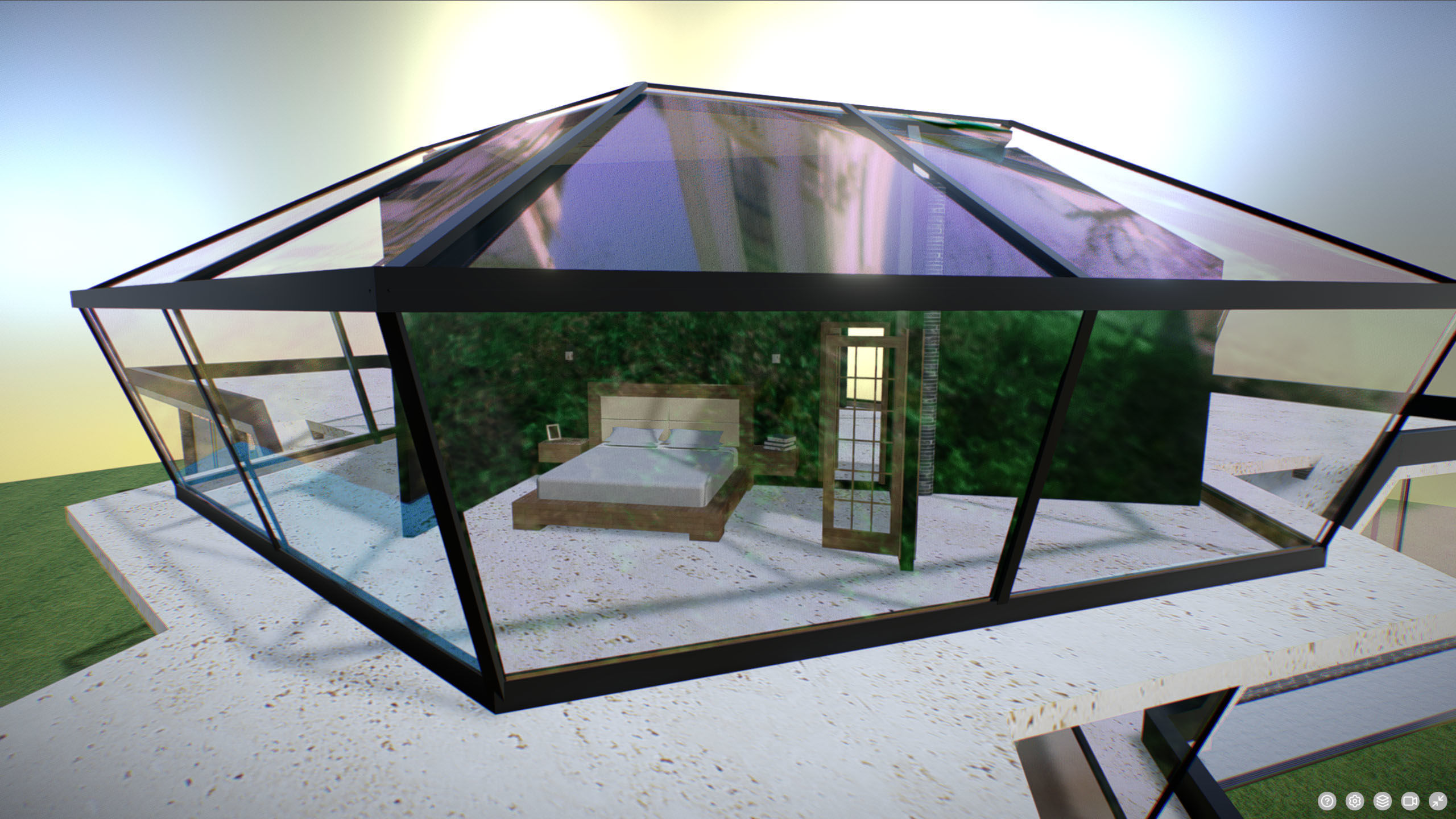 P0008 Archicad 3d Model Diamond Residence Concept 3D model_9