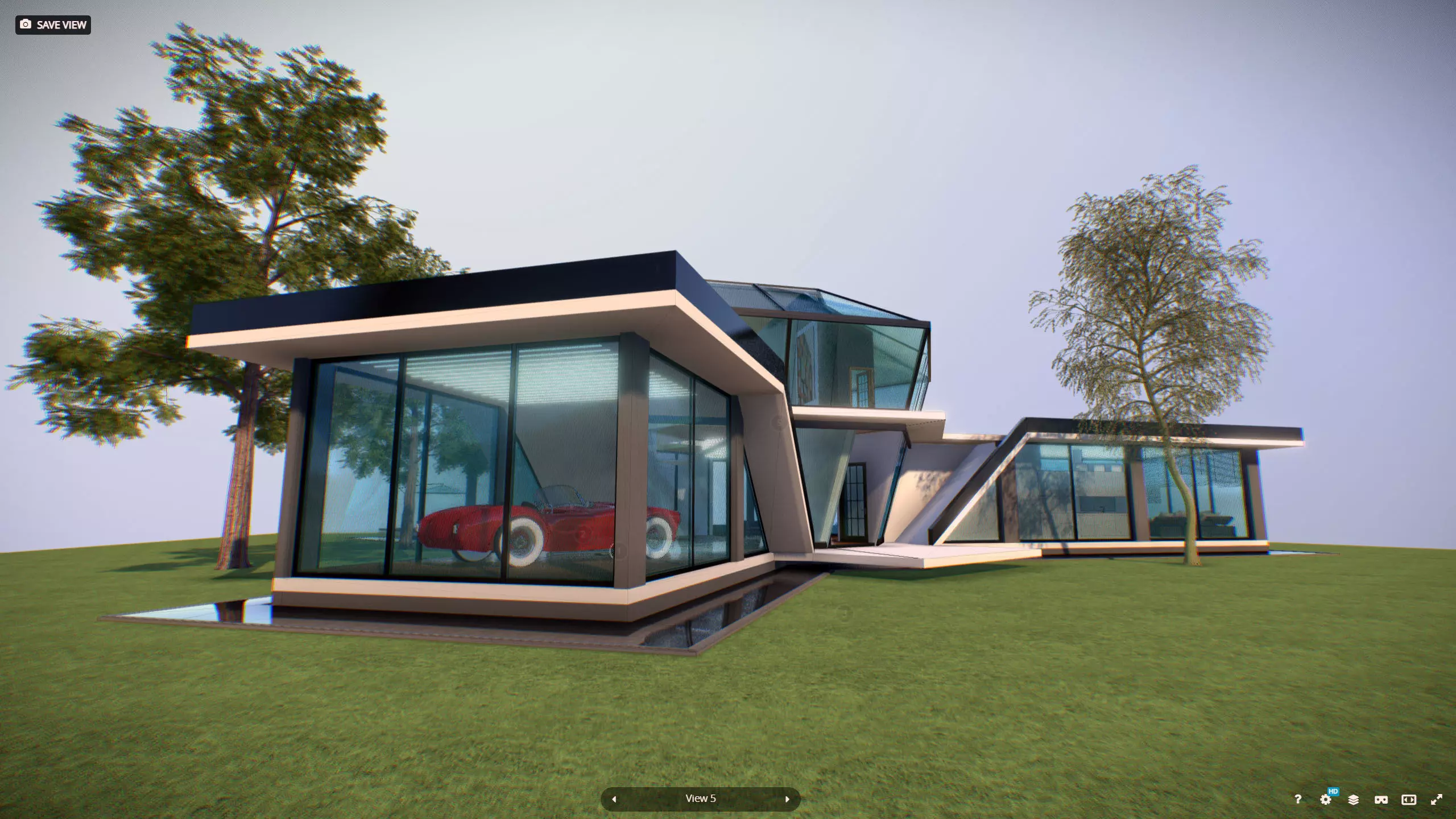 P0008 Archicad 3d Model Diamond Residence Concept 3D model_0