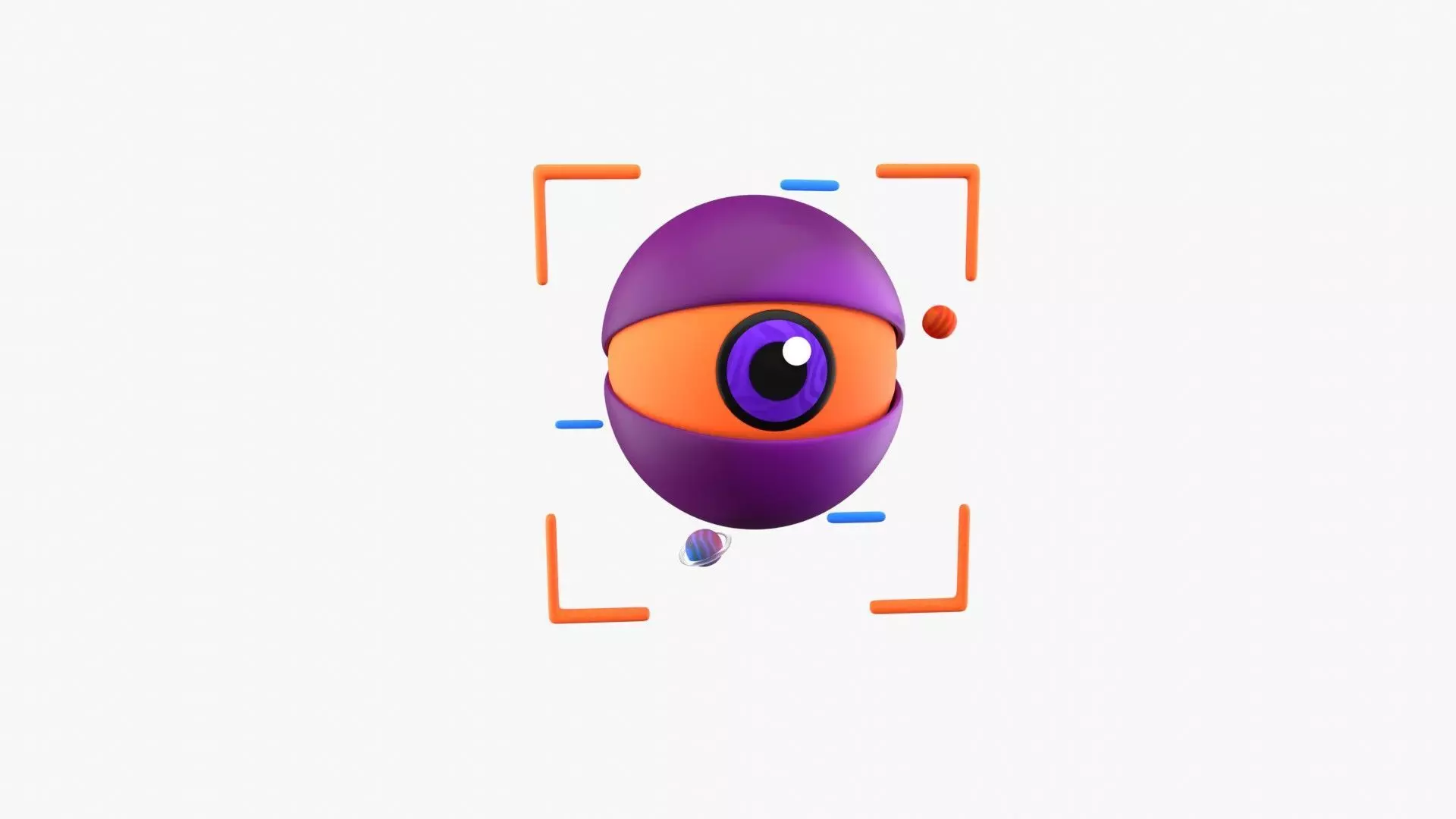 Eye Scanner 3D model_0