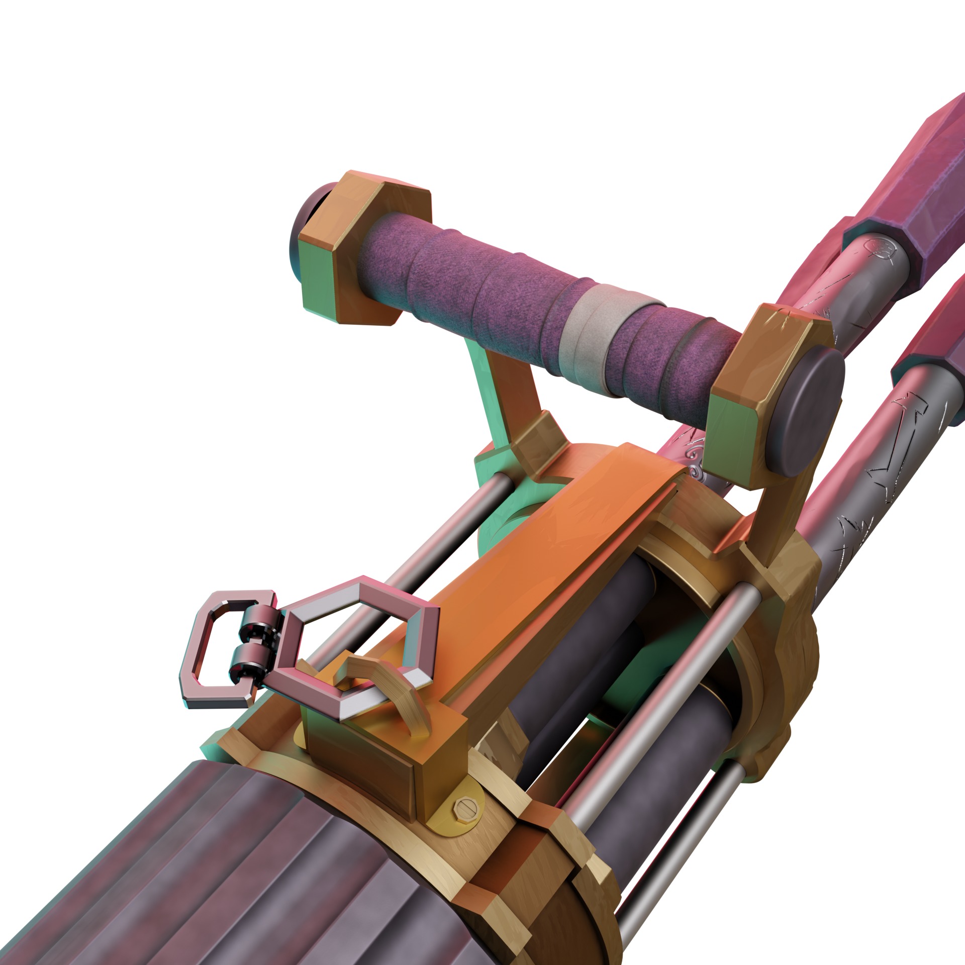 Arcane Jinx Pow Pow 3D print model_9