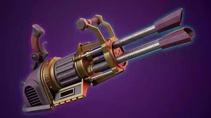 Arcane Jinx Pow Pow 3D print model Arcane Jinx Pow Pow 3D print model