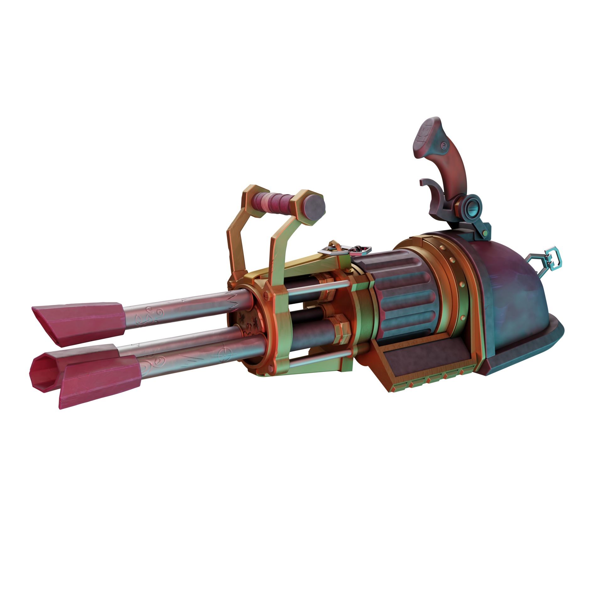 Arcane Jinx Pow Pow 3D print model_13