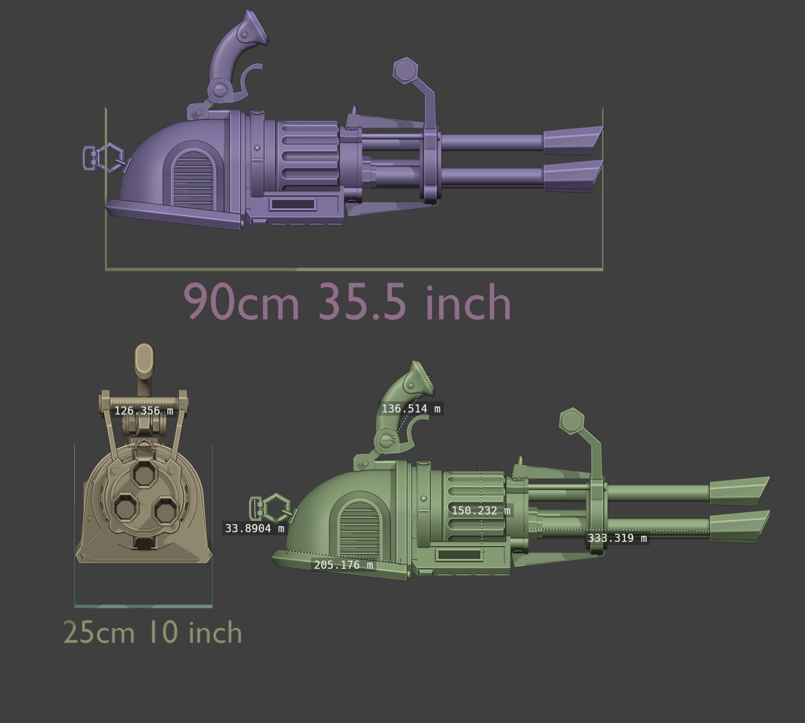 Arcane Jinx Pow Pow 3D print model_3