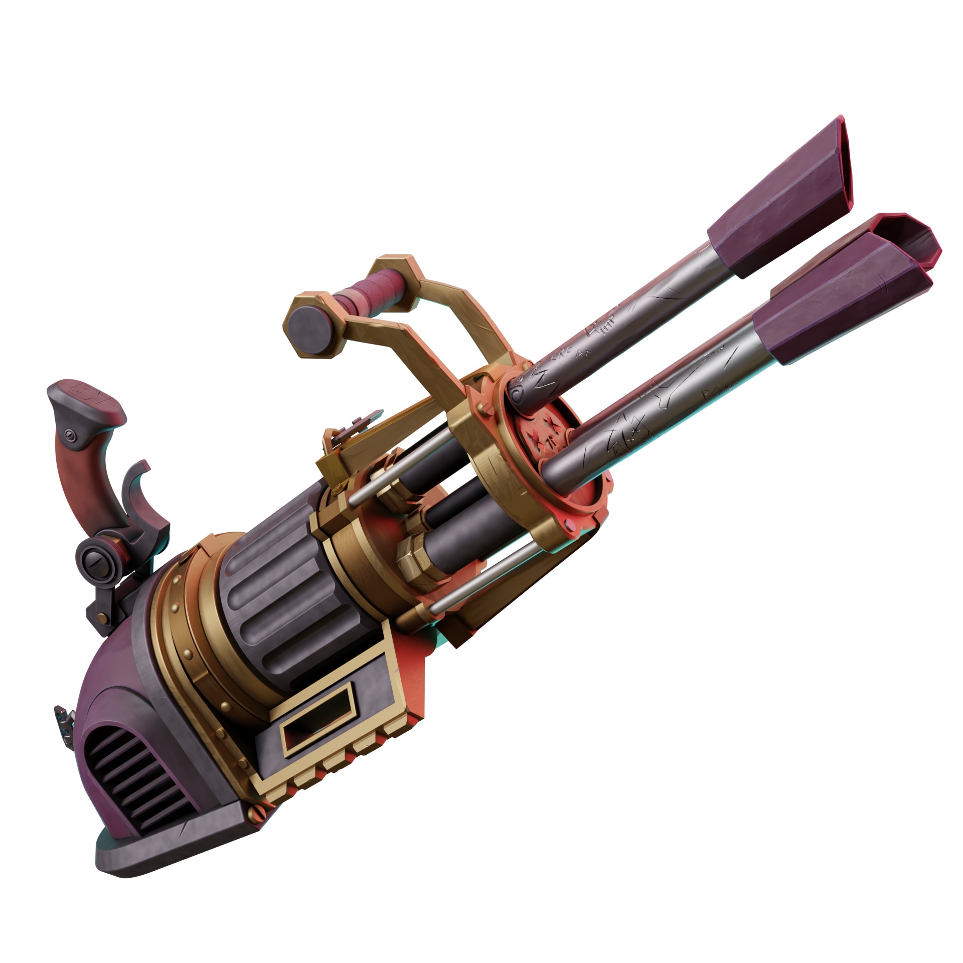 Arcane Jinx Pow Pow 3D print model_7