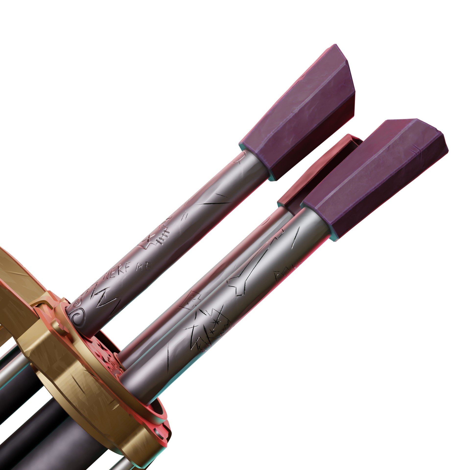 Arcane Jinx Pow Pow 3D print model_12