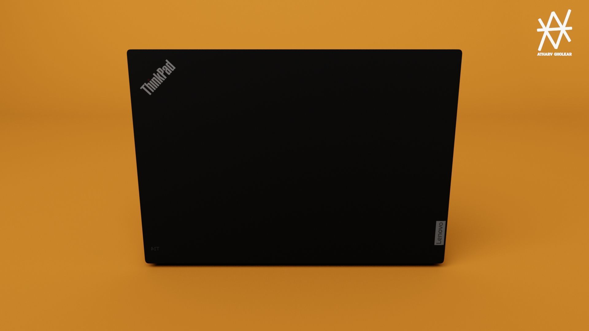 Lenovo Thinkpad Laptop T14 3D model_3