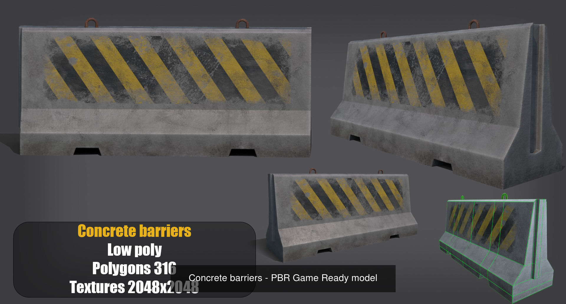Warehouse Barrels-Pallets-Crates-Traffic Elements Collection  _6