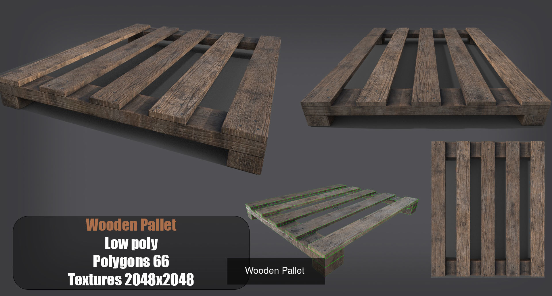 Warehouse Barrels-Pallets-Crates-Traffic Elements Collection  _7