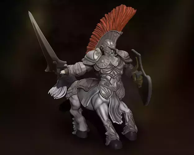 Disciples 2 Centaur Charger 3D print model