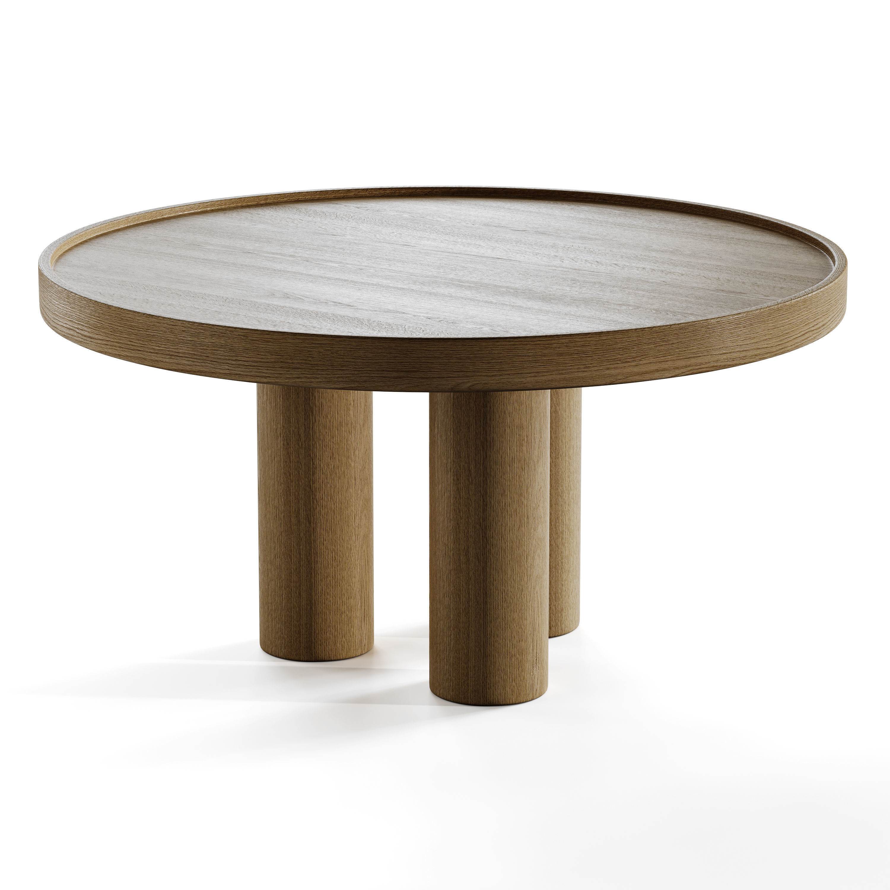 Modern coffee table 3D model_1