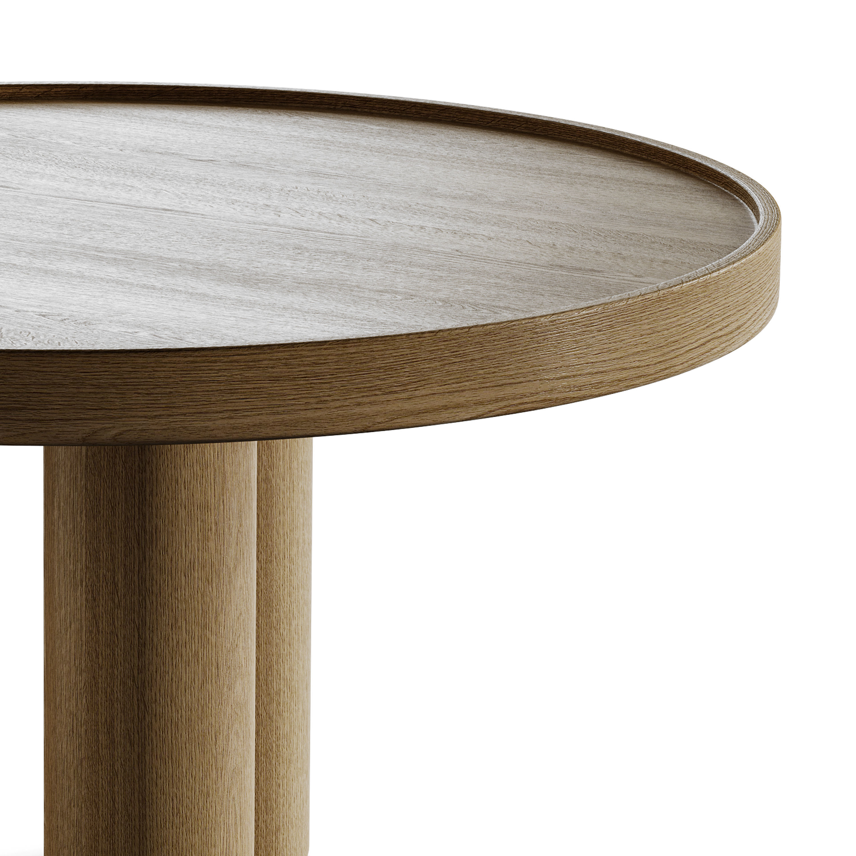 Modern coffee table 3D model_2