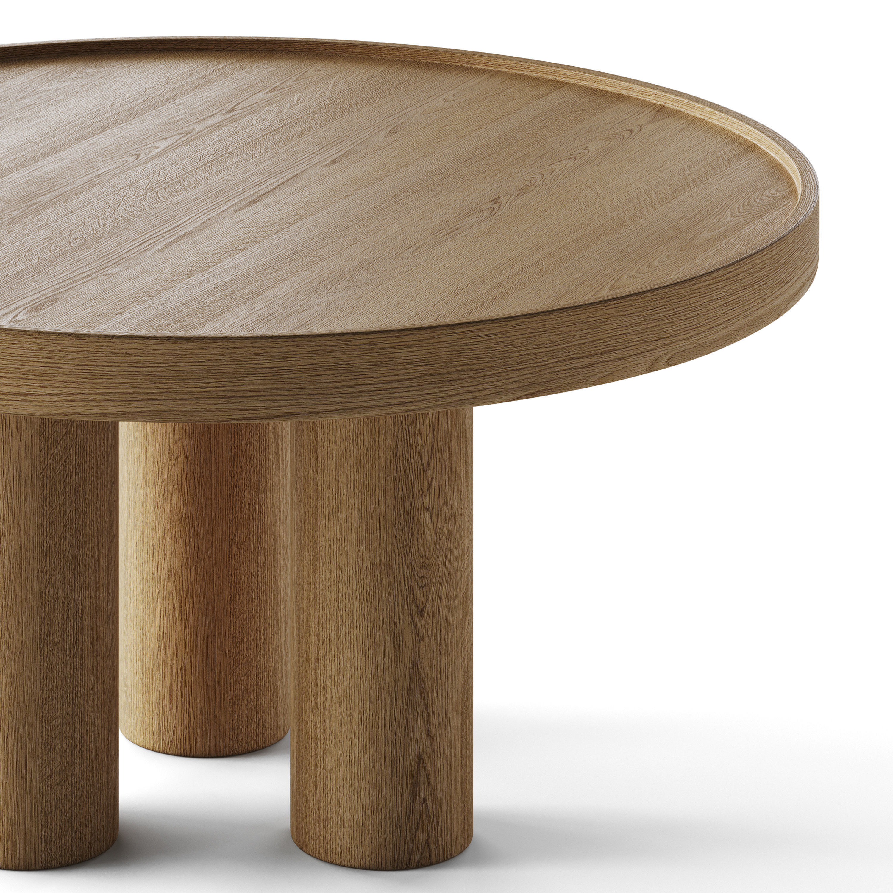 Modern coffee table 3D model_9
