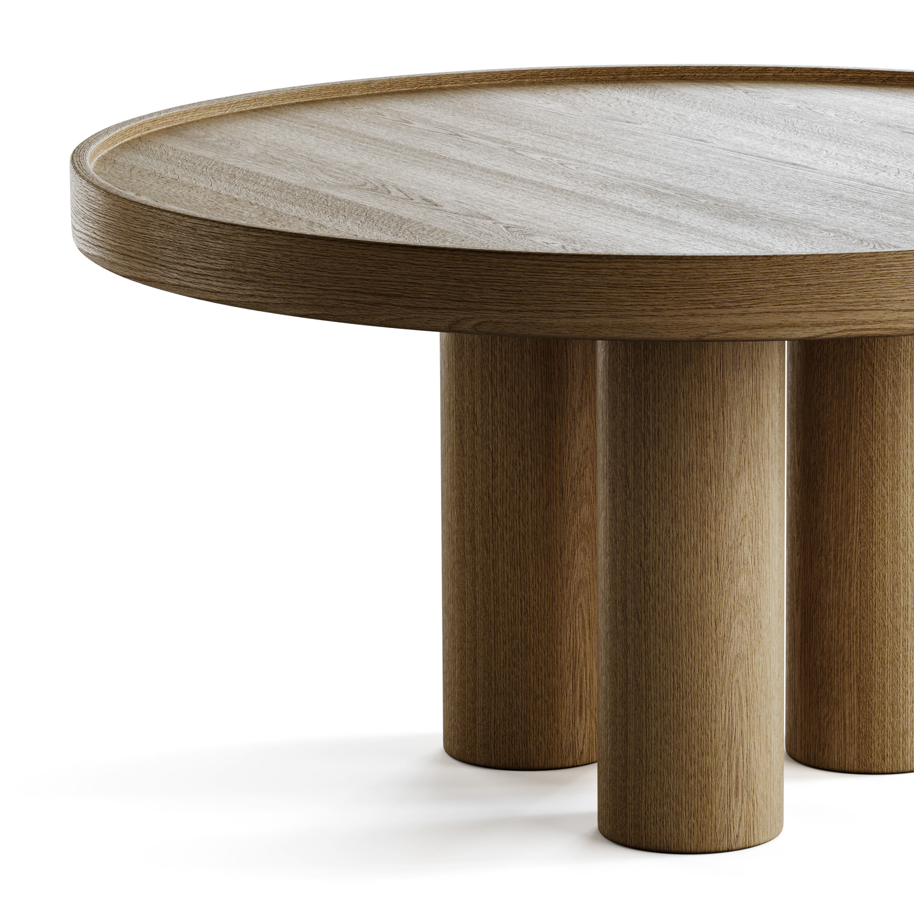 Modern coffee table 3D model_8