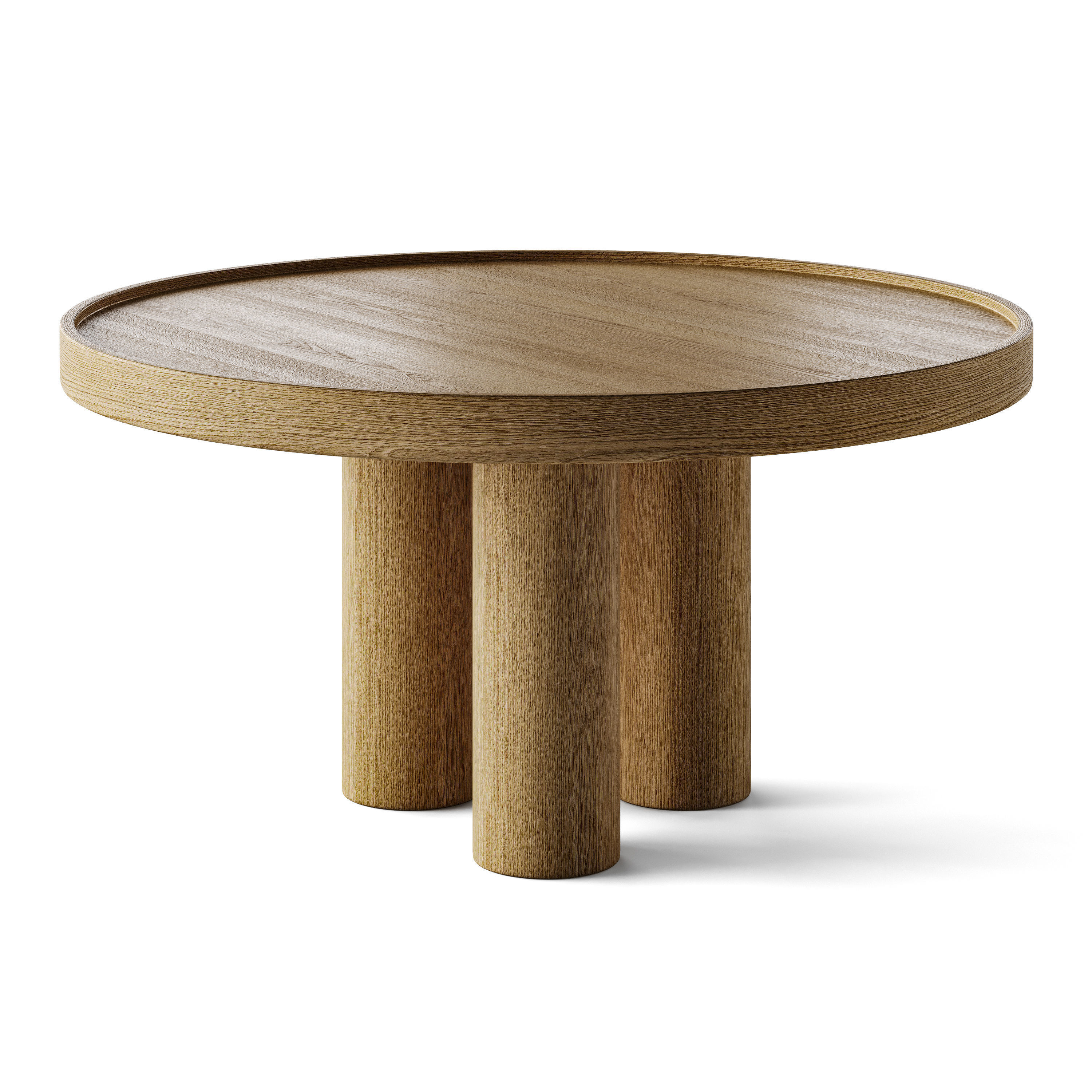 Modern coffee table 3D model_4