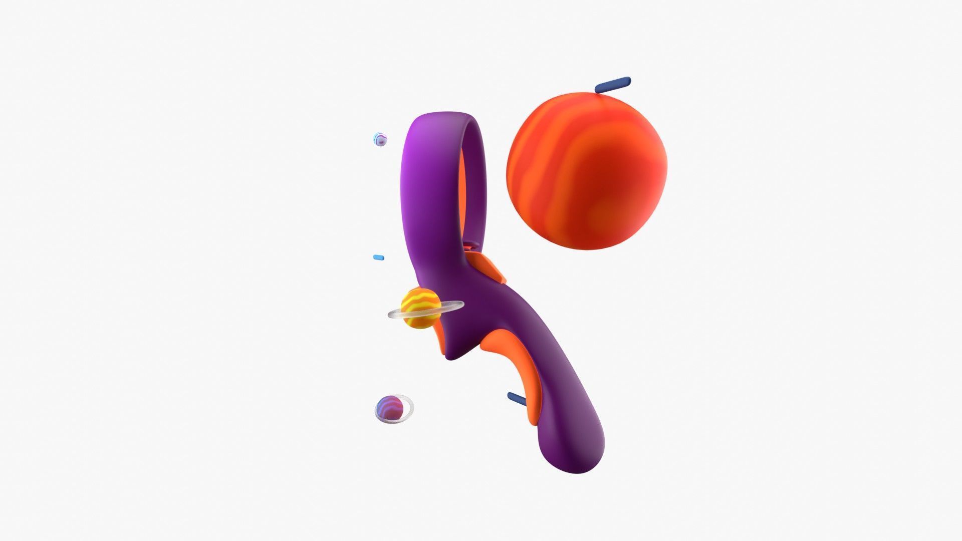 Vr Controller 3D model_3