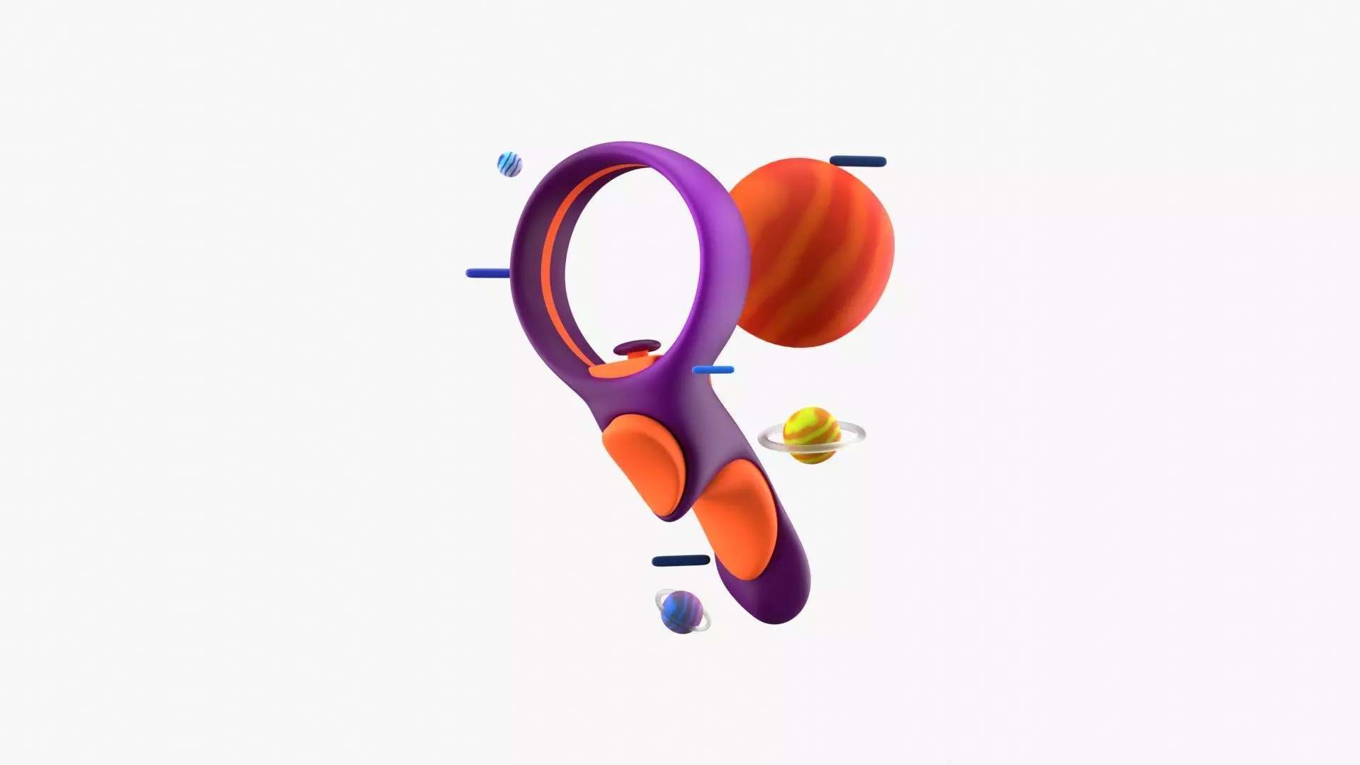 Vr Controller 3D model_0