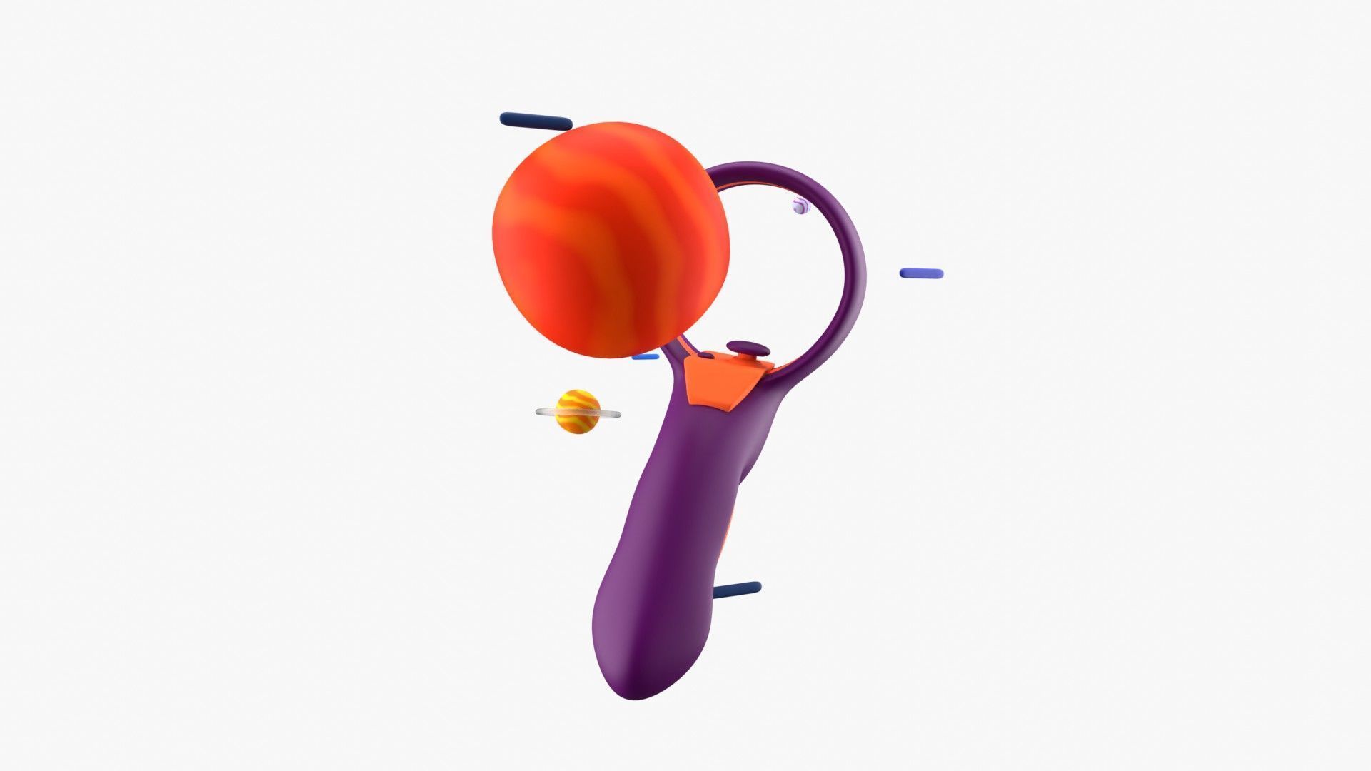 Vr Controller 3D model_8