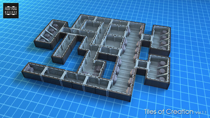 TILES OF CREATION  updated Sample files  Free 3D print model