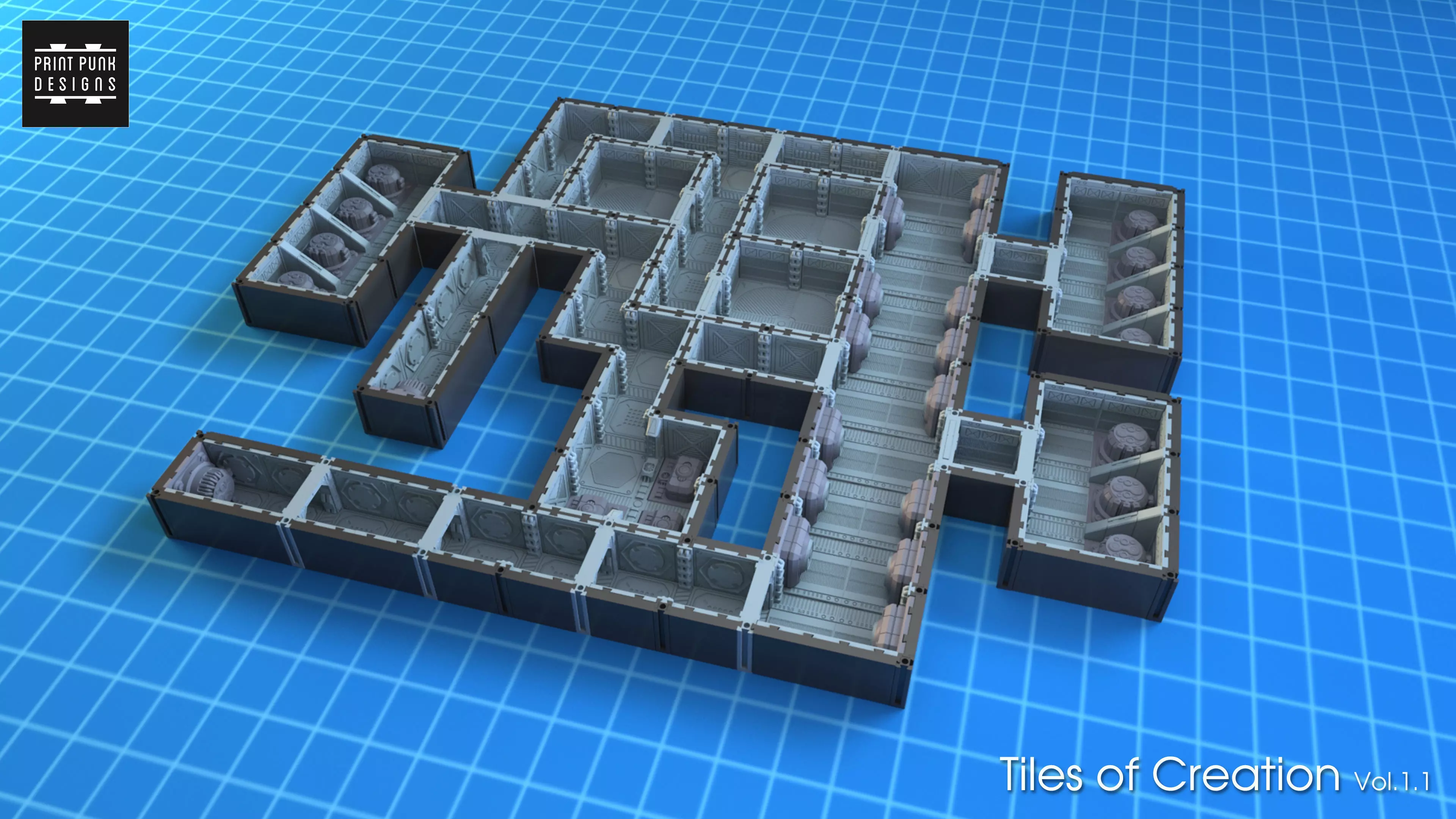 TILES OF CREATION updated Sample files Free 3D print model
