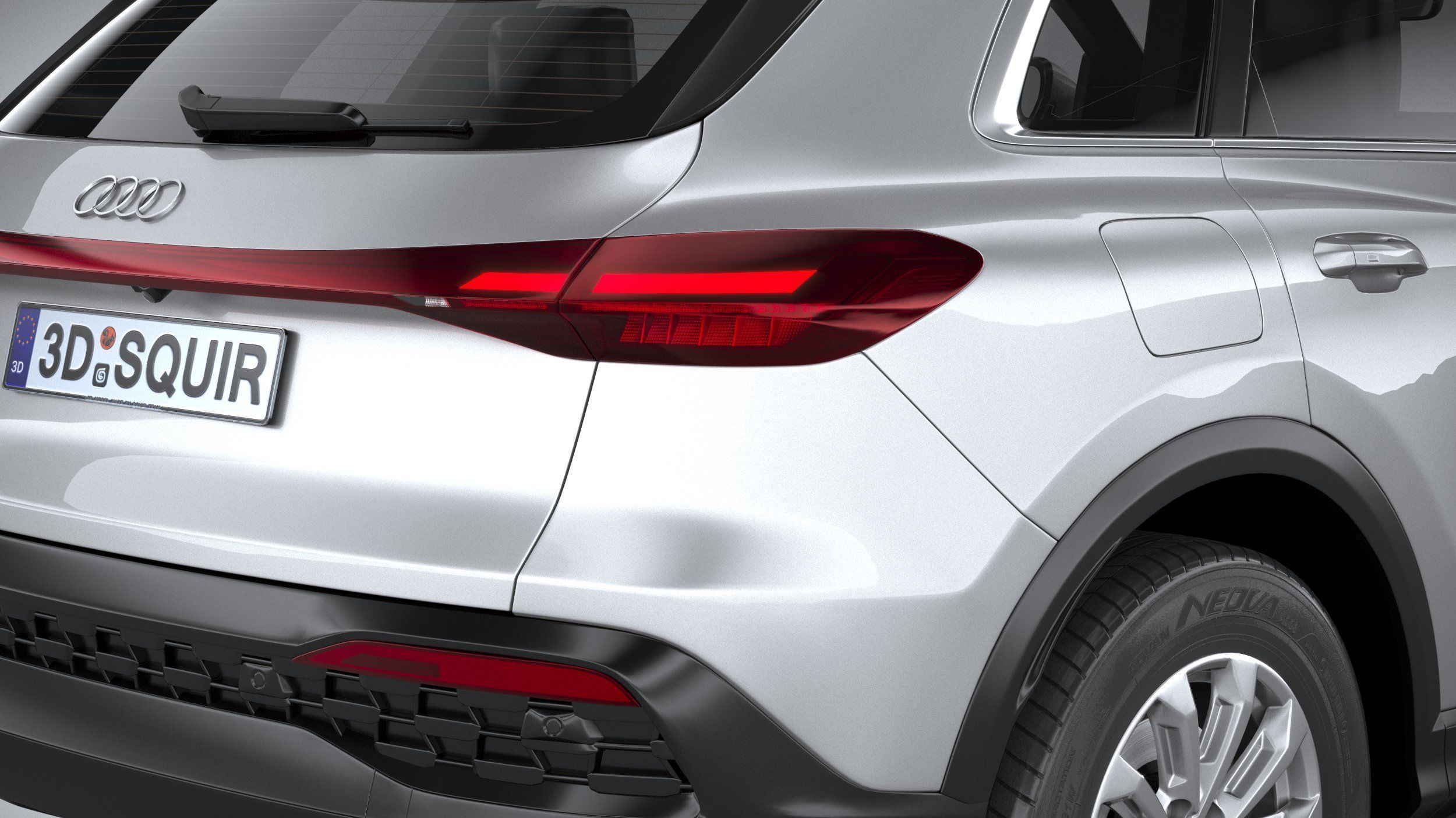 Audi Q5 base 2025 3D model_18