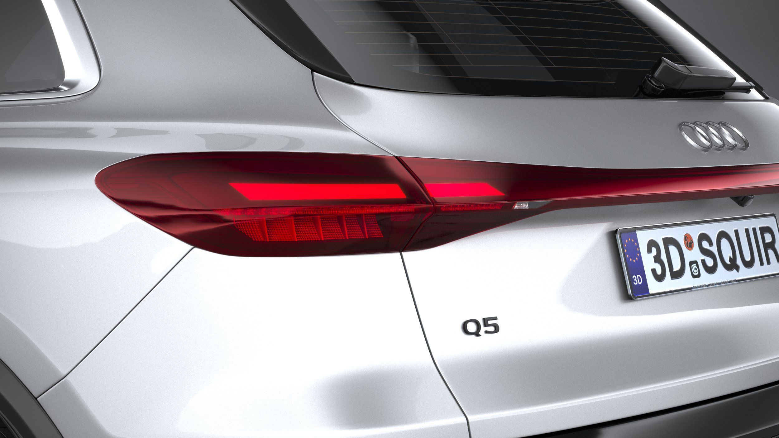 Audi Q5 base 2025 3D model_15