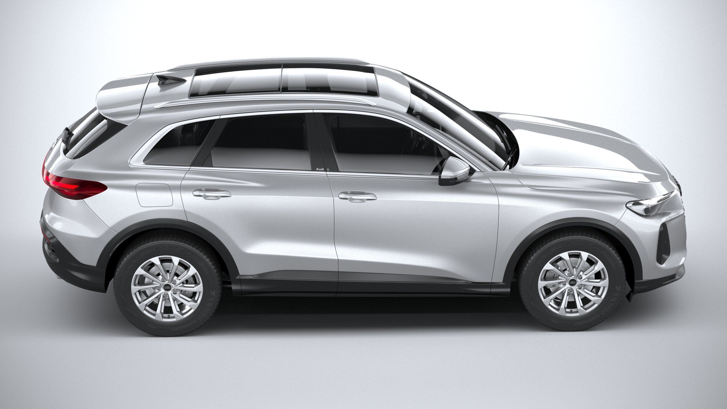 Audi Q5 base 2025 3D model_11