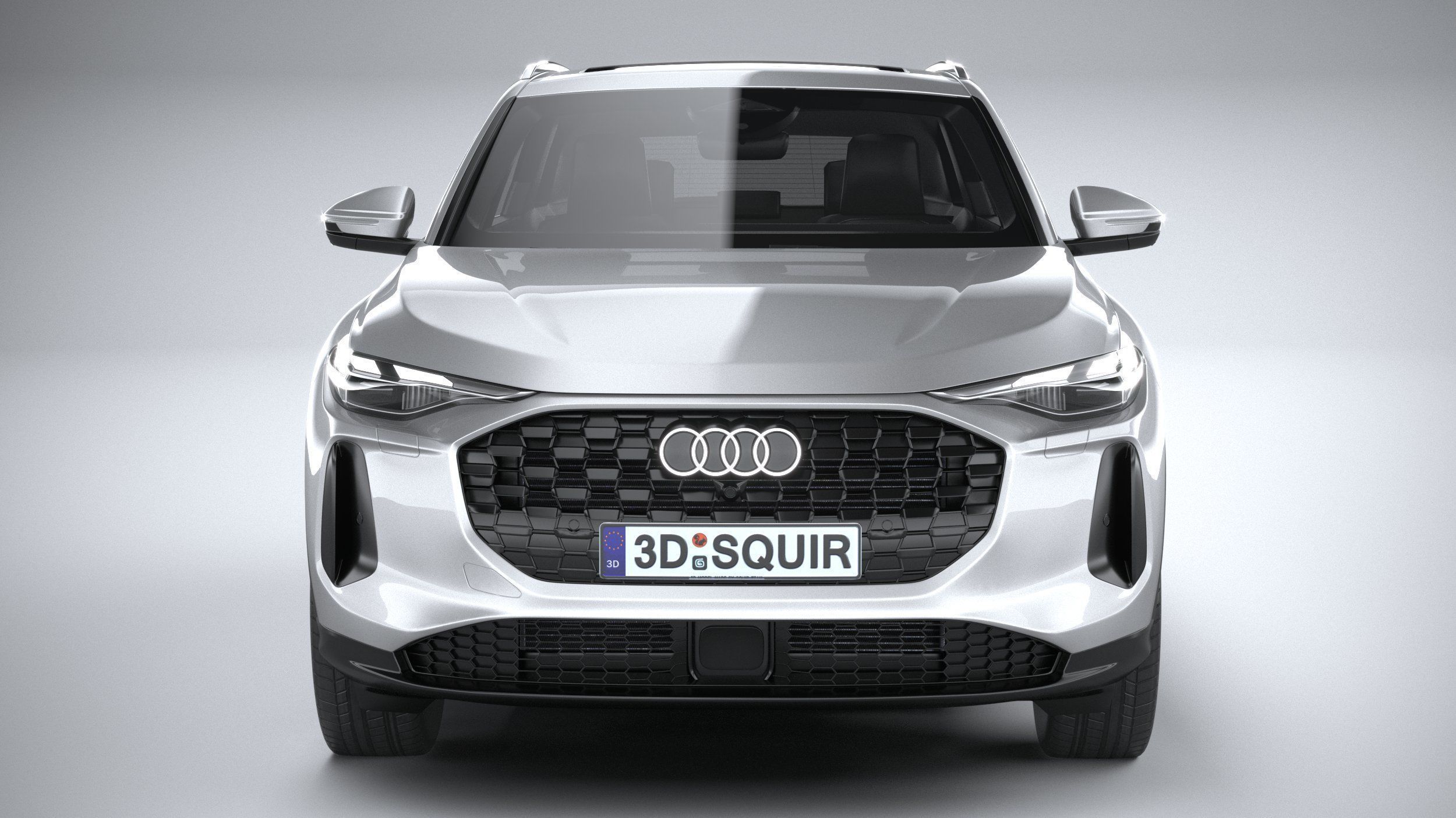 Audi Q5 base 2025 3D model_13