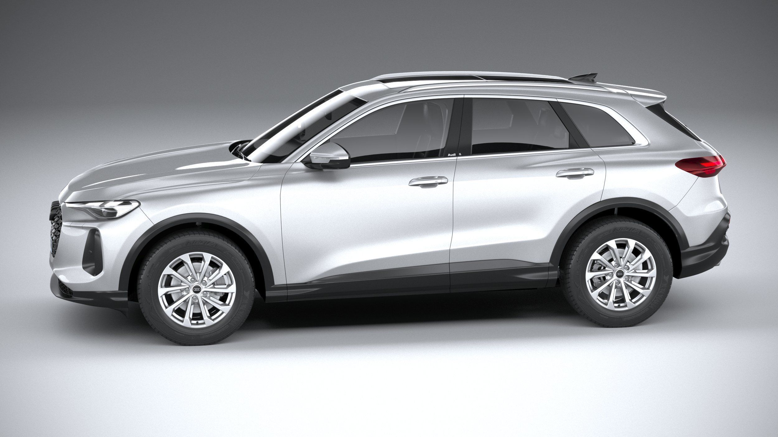 Audi Q5 base 2025 3D model_8