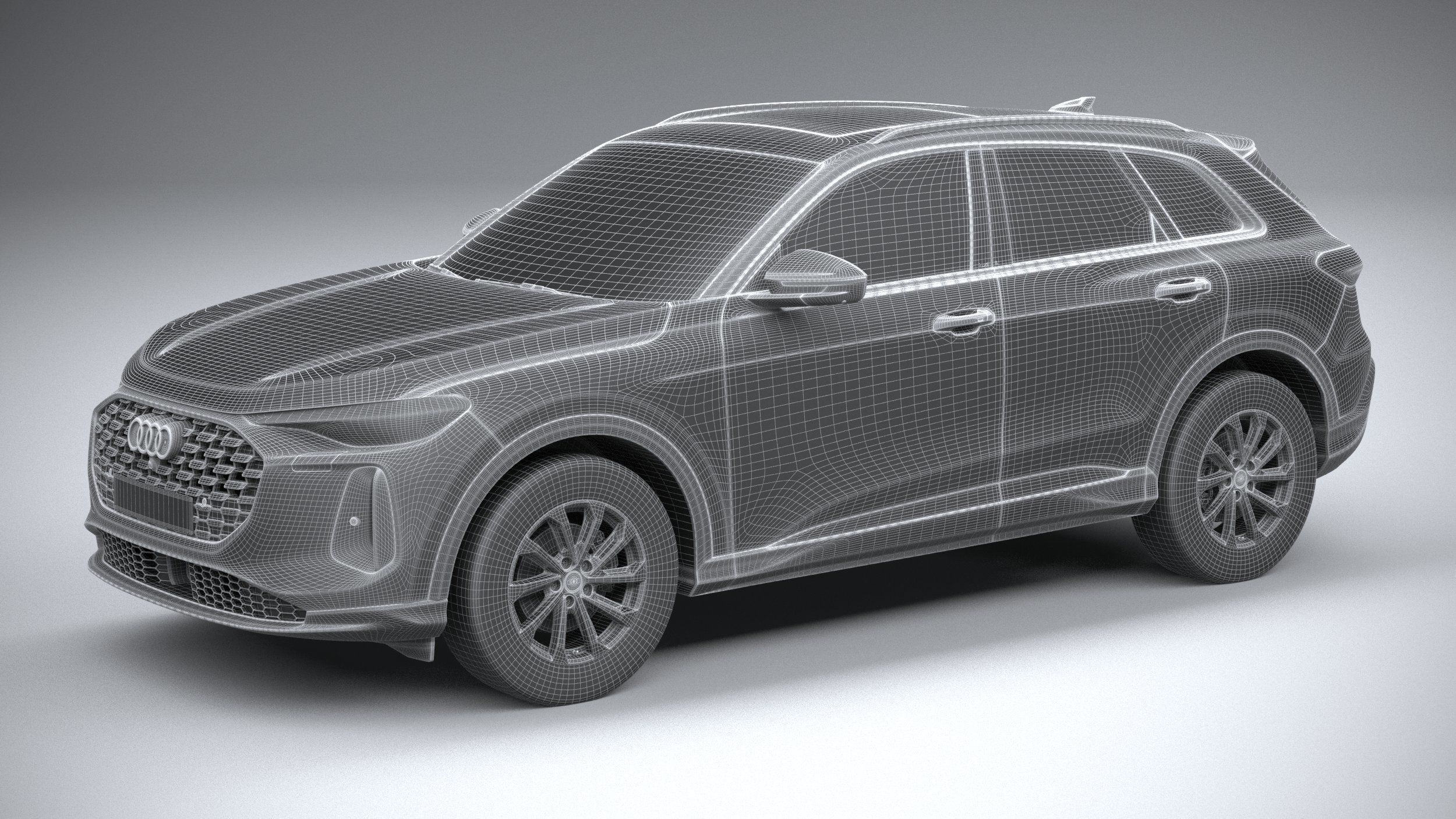 Audi Q5 base 2025 3D model_26