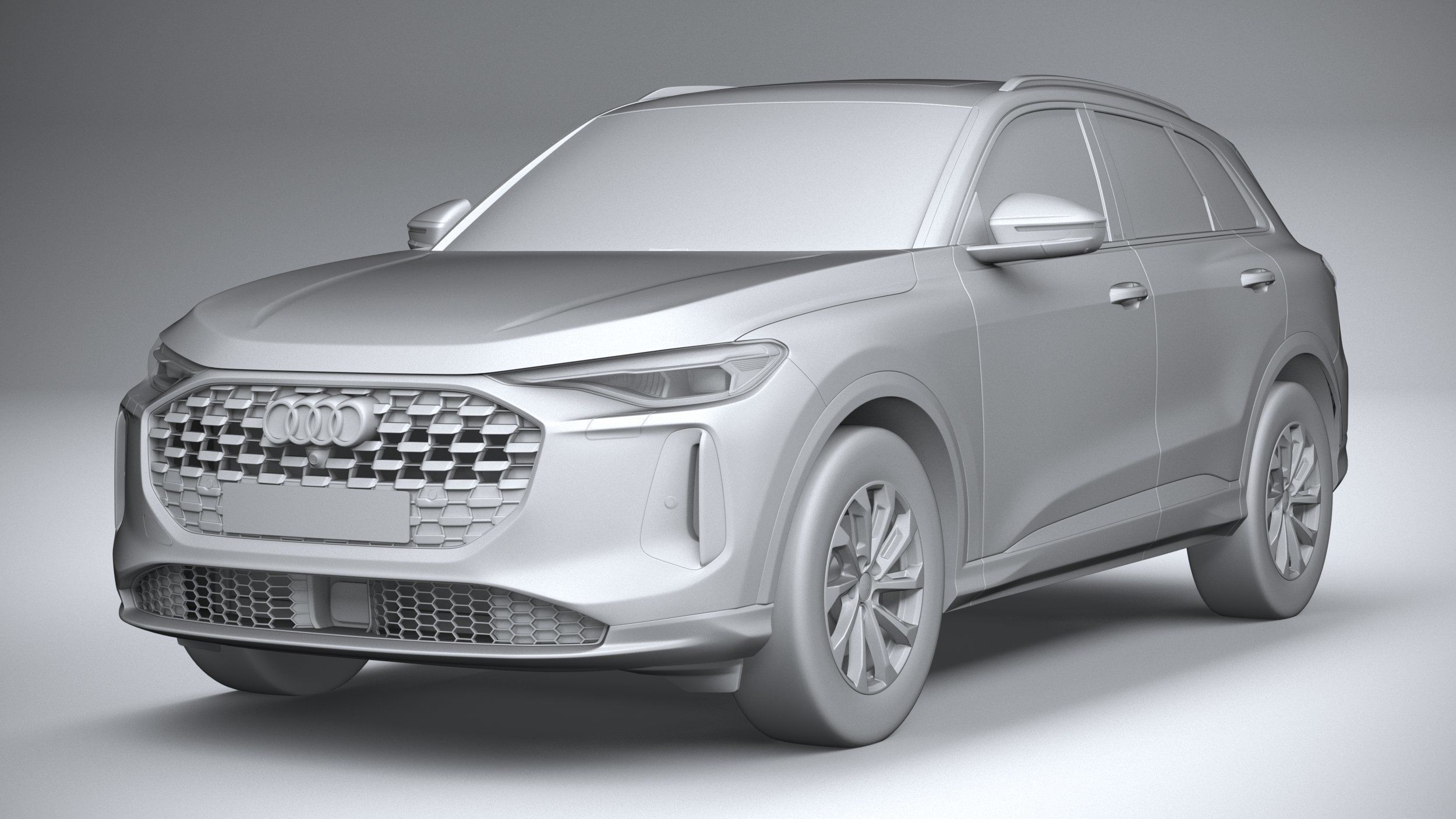 Audi Q5 base 2025 3D model_20