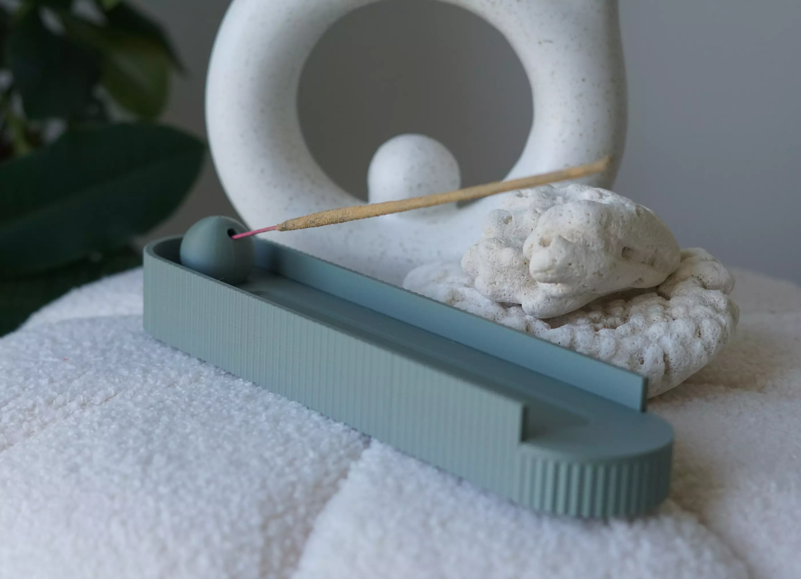 Incense holder and burner 3D print model_0