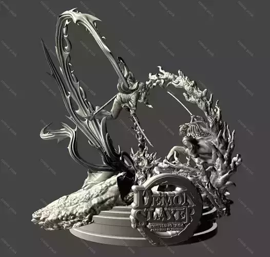 yourichi vs kokushibo 3d printing