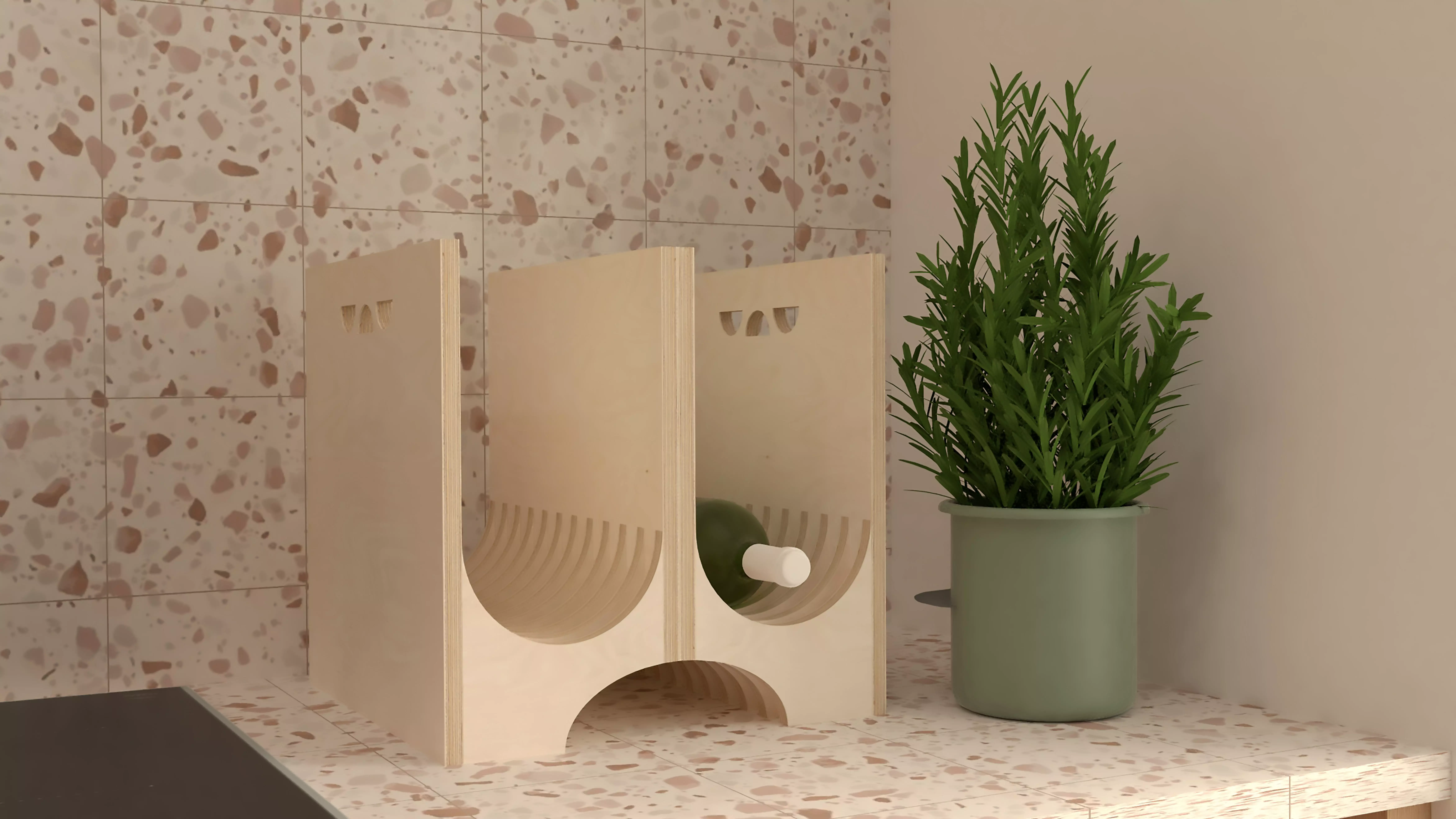 Storage space Free 3D model_0