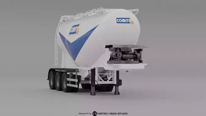 Cement Tanker Semi-Trailer