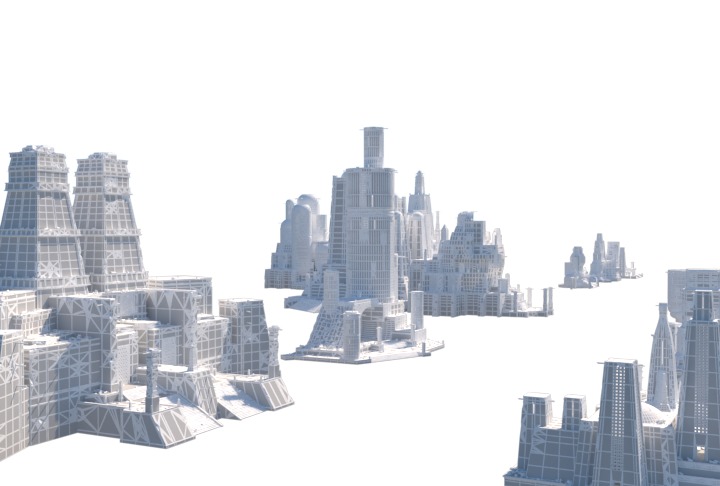 Ancient City  3D model_2