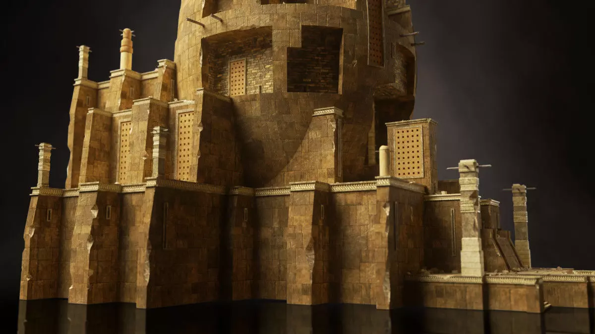 Ancient City  3D model_0