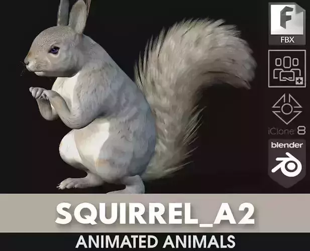 Squirrel-A2 3D model