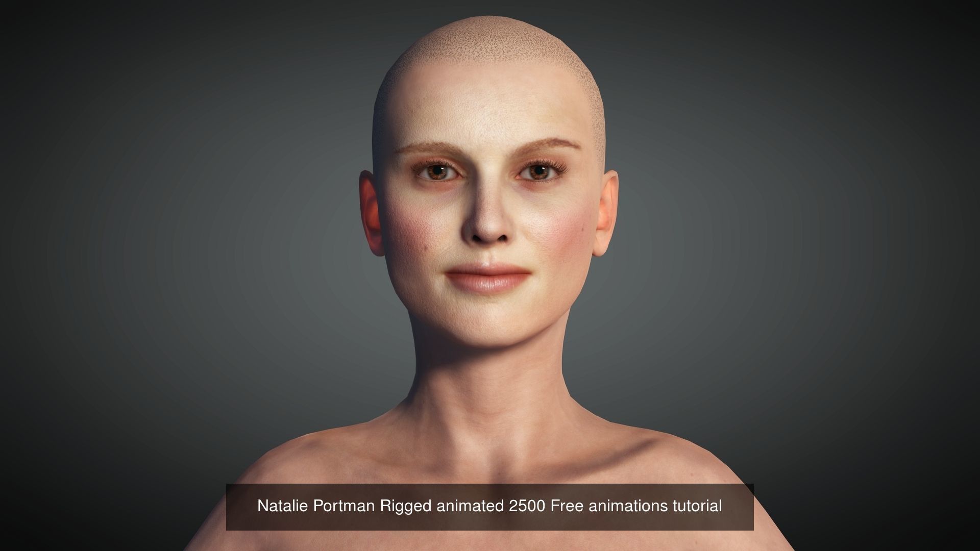 11 Celebrities Actors Actress and Singers 3D Model Collection_22