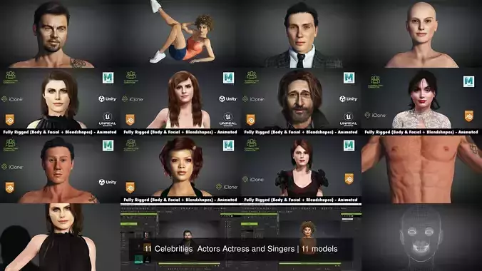 11 Celebrities  Actors Actress and Singers